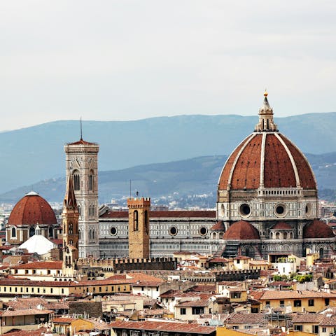 Visit the impressive Piazza del Duomo located close by