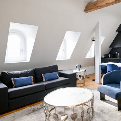 Kick back with a glass of wine after a day of sightseeing