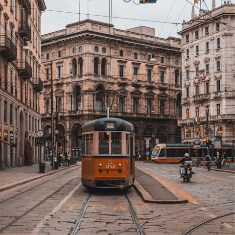 Stay in the Porta Romana district, surrounded by bars and restaurants