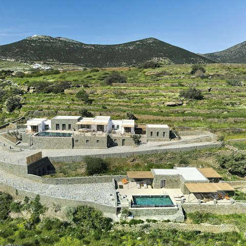 Enjoy space to stretch out across two elegant villas