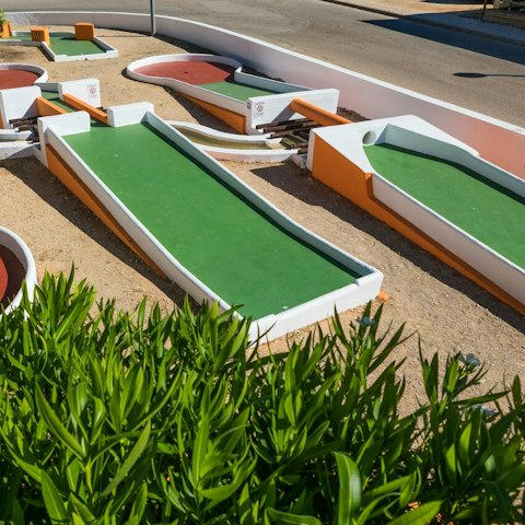 Get together for a competitive afternoon of mini golf