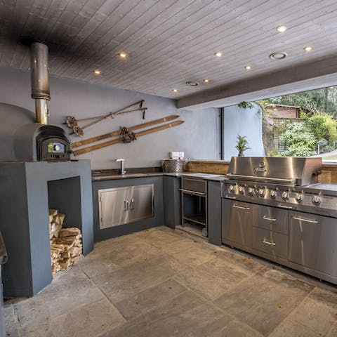 Cook your meals alfresco