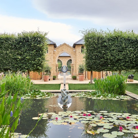 Wander through five acres of beautiful landscaped gardens