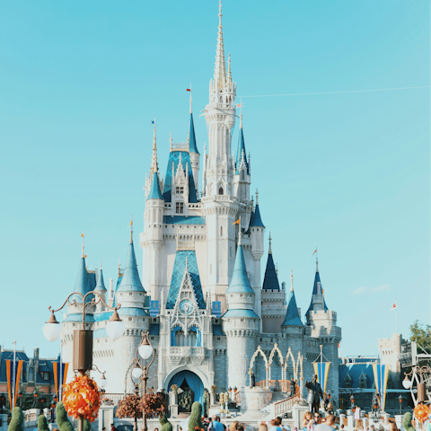 Spend the day at Walt Disney World, easily reached by car