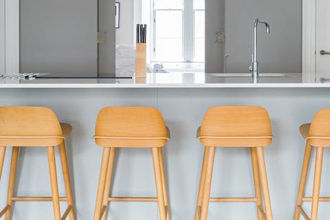 The elegant breakfast bar