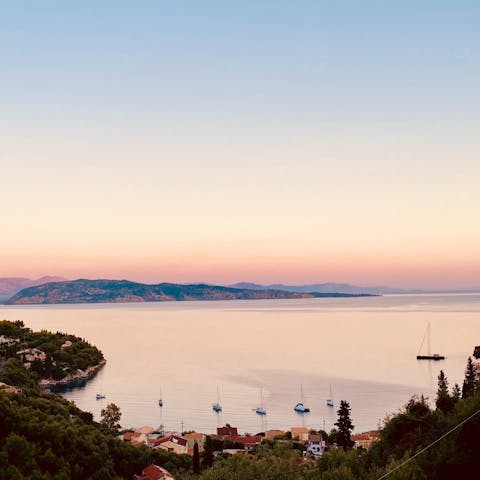 Stay 500 metres away from Kalami Bay, the beloved former home of the Durrells