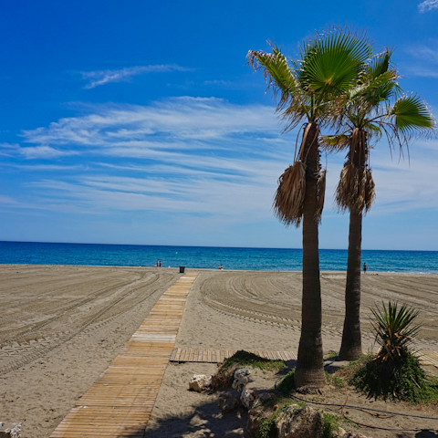 Dive into the sea, the nearest beach is only a three-minute walk away