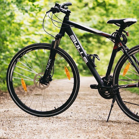 Make use of the building's bike storage facility