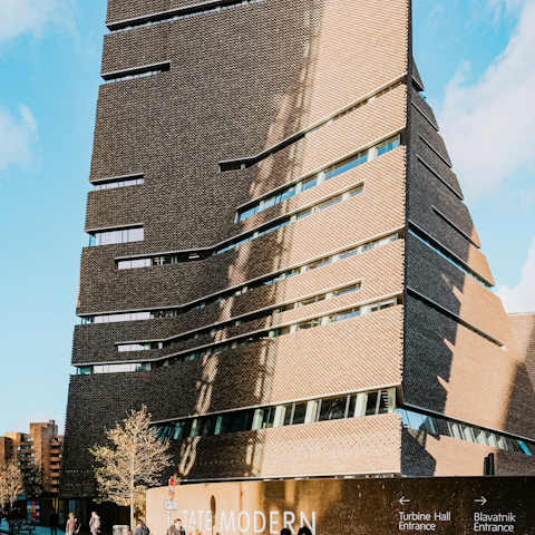 Walk to the Tate Modern to admire the latest exhibit