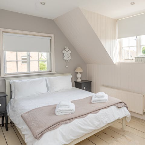Sleep in style in the immaculately presented bedrooms
