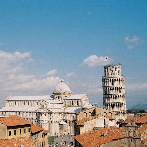 Drive to Pisa for the day