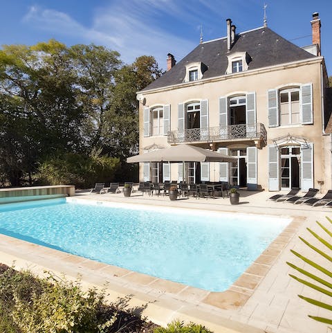 Cool off in the pool