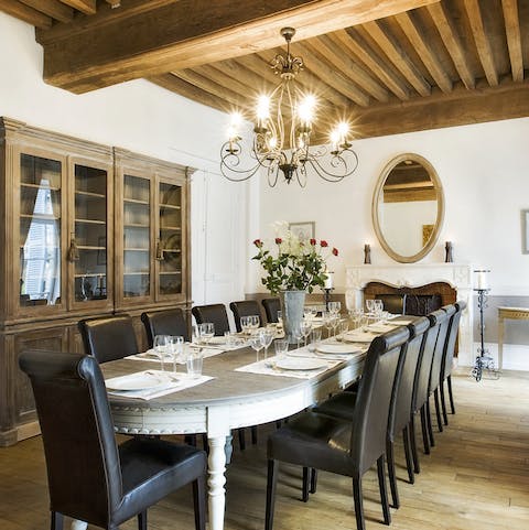 Hire a chef for a gourmet dining experience