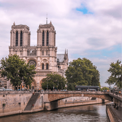 Meander through the Marais to the Notre-Dame