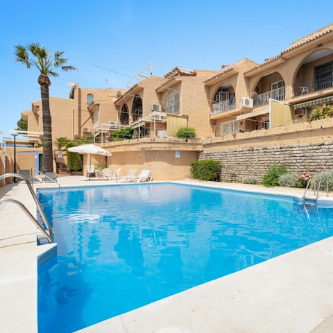Head down to the shared pool for a refreshing dip