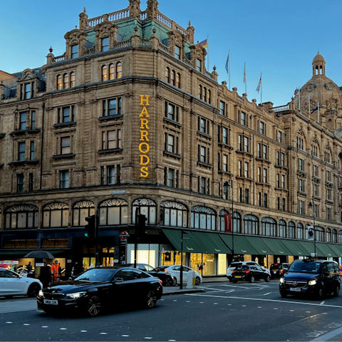 Experience the magic of London from the heart of Knightsbridge