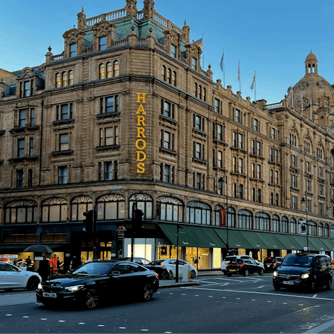 Experience the magic of London from the heart of Knightsbridge