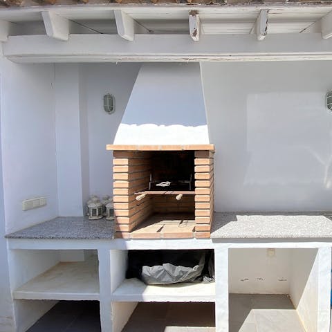 Fire up the barbecue after some sightseeing and keep things simple for dinner