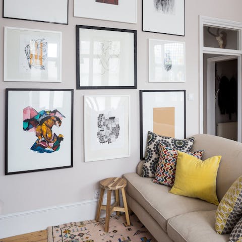 Take in the beautiful art prints