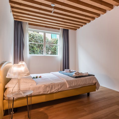 Draw the blackout curtains for a good night's sleep
