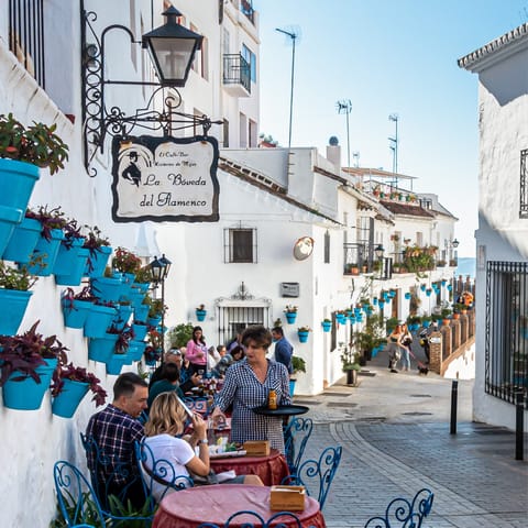 Visit charming La Cala de Mijas – 10 kilometres away