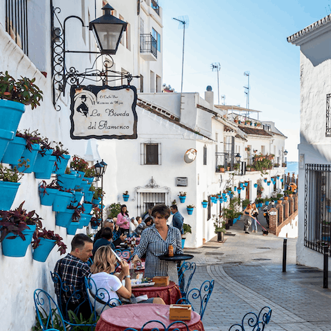Visit charming La Cala de Mijas – 10 kilometres away