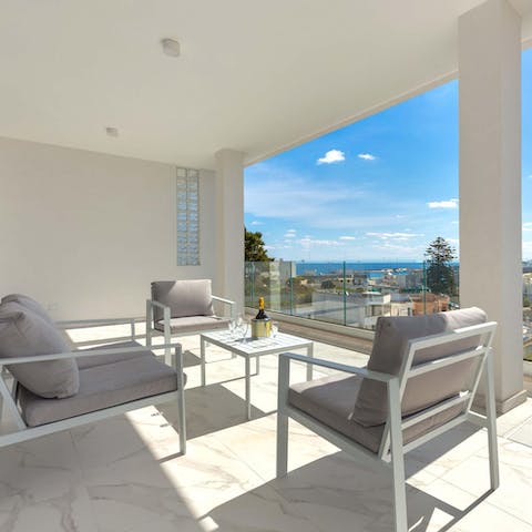 Prepare for sensational sunsets from your private balcony