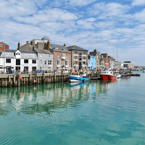 Stay in the heart of Weymouth on the Dorset coast