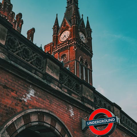 Zip across London, thanks to nearby King's Cross Station