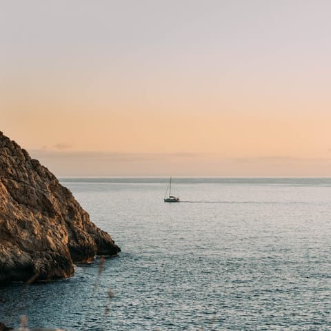 Visit the beach at Can Pastilla, twenty-three minutes away by car