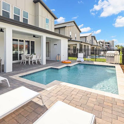 Take a refreshing dip after a day in the Florida sun