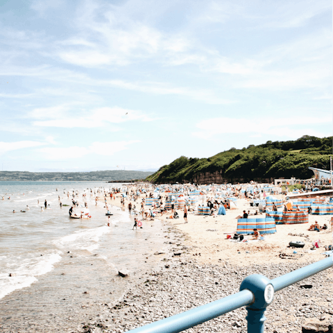 Visit Newborough Beach, just a twenty-three-minute drive from your door