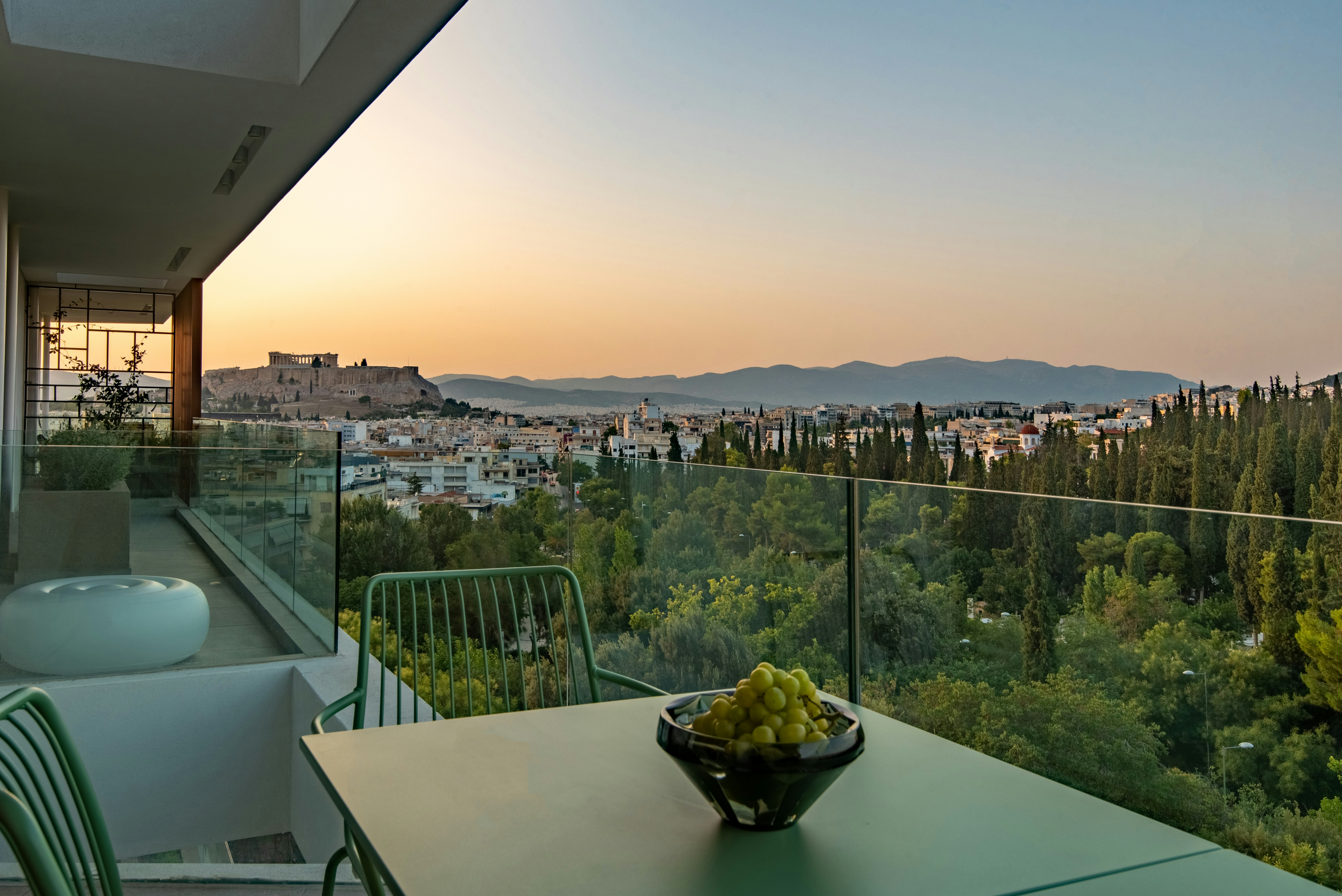 Sunset Over the Acropolis	