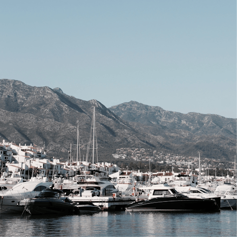 Soak up the best of Spanish living from this home in Puerto Banus