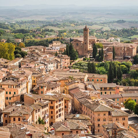 Explore Tuscany, including charming Camaiore, 1 kilometre away
