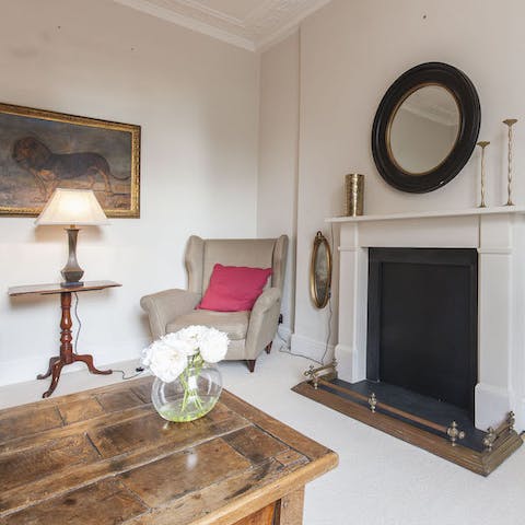 Take in the quintessential decor