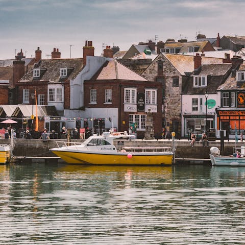 Discover the delights of Weymouth, including the harbour