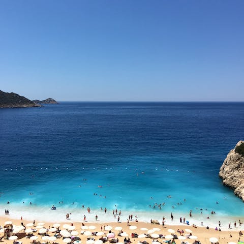 Explore the Turkish town of Kalkan, home to historic sites and beautiful beaches