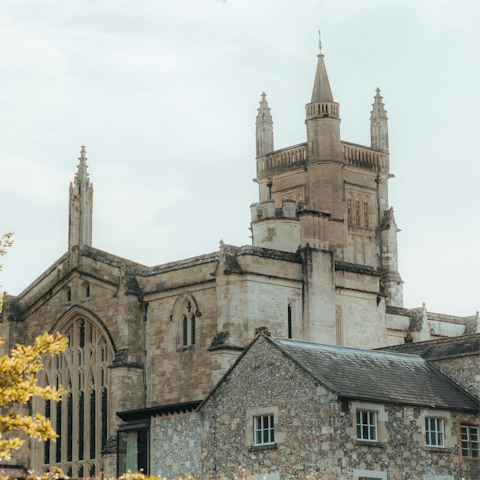 ​​Take a trip to Winchester, a thirty-minute drive away