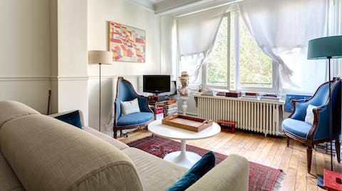 The mix of vintage and modern