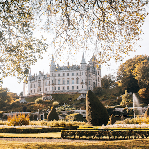 Head to Dunrobin Castle, ten-minutes away