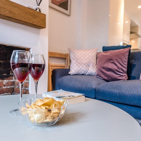 Enjoy an aperitif after a day of soaking up the Suffolk coastline