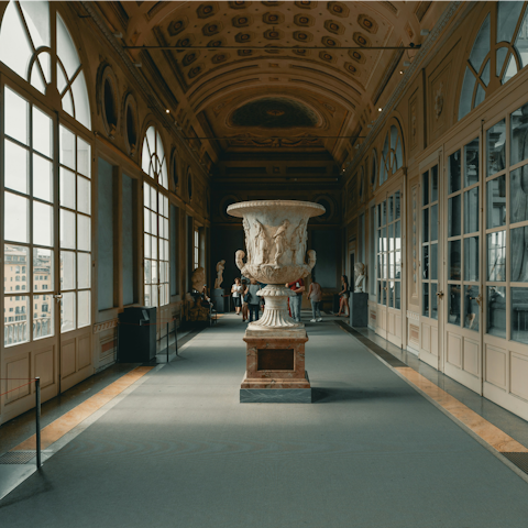 Walk twenty minutes to the Uffizi Galleries and enjoy the art