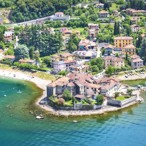 Immerse yourself in the charm of Lake Como from Lierna