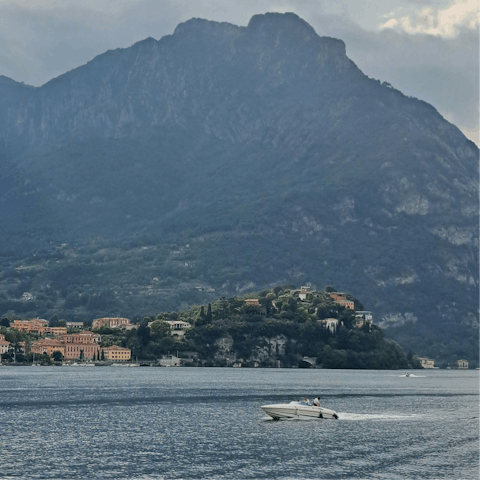 Take a magical boat trip towards the city of Lecco