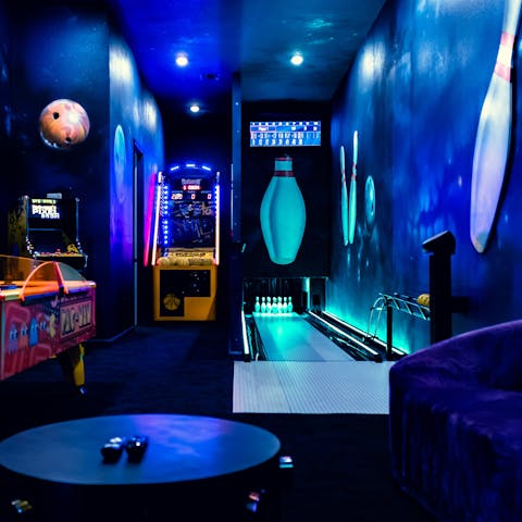 Enjoy light-hearted family fun in the games room