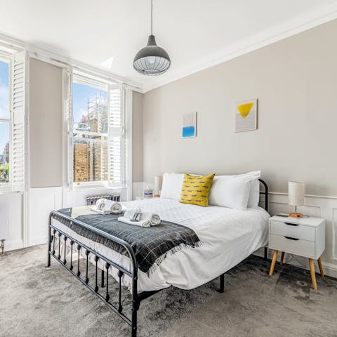 Snooze your alarm and treat yourself to an extra ten minutes in bed