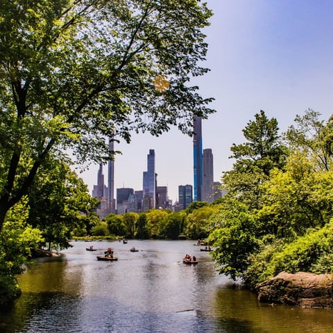 Hop on the C line down to the famous Central Park