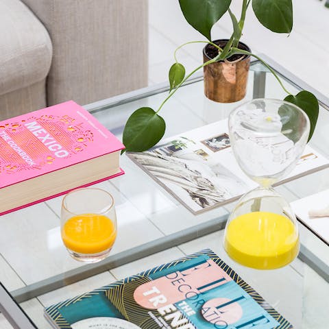 Flick through all the beautiful design books