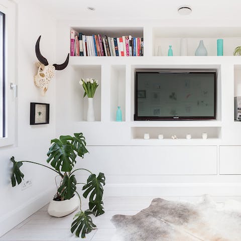 Enjoy movie nights in